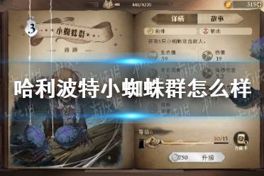 《哈利波特》小蜘蛛群怎么样 小蜘蛛群卡牌效果介绍