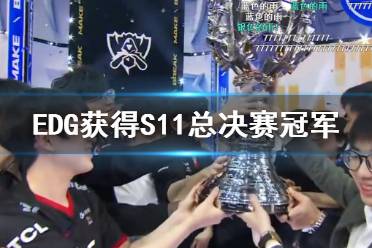 EDG夺得S11冠军 英雄联盟全球总决赛S11冠军EDG