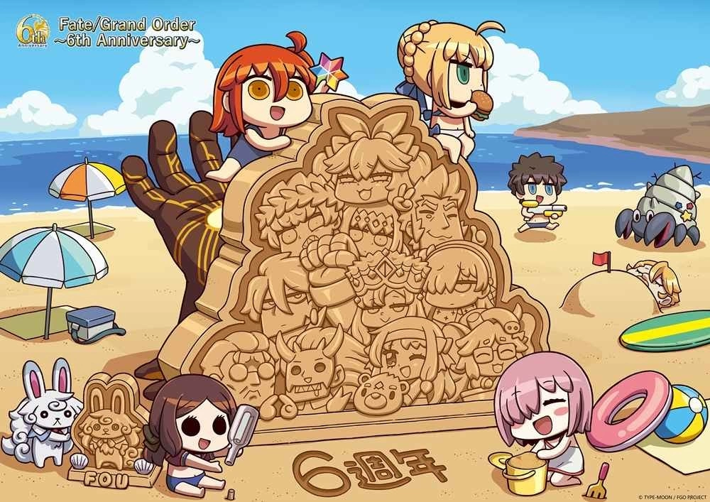 《Fate/Grand Order》繁中版六週年庆典,高雄举办沙雕特展确定!