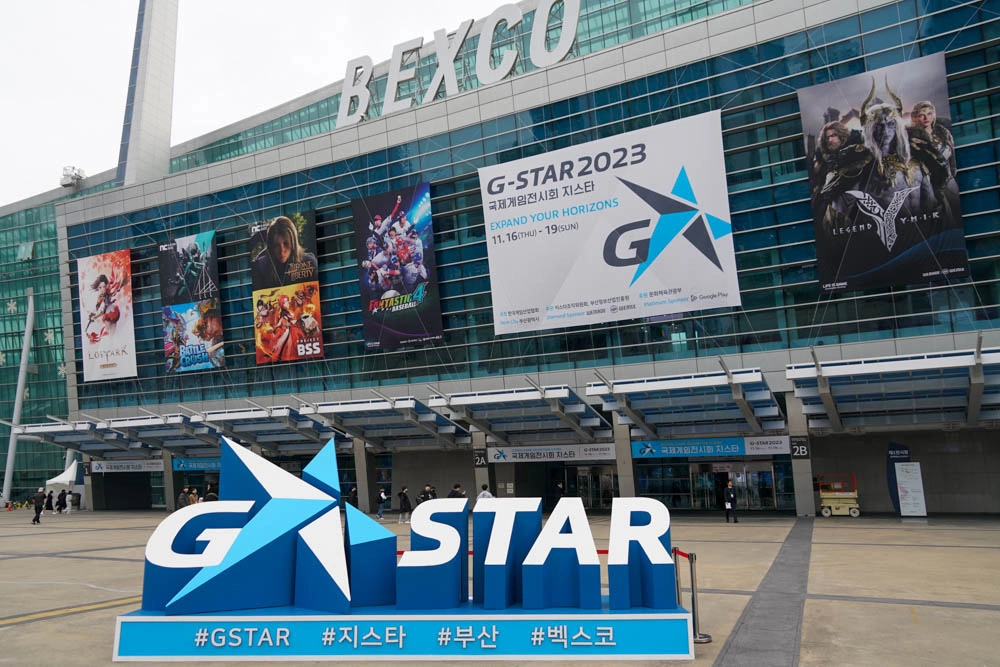 韩国电玩展「G-STAR 2023」于釜山 BEXCO 开幕，「拓展你的视野」厂商参展数创新高