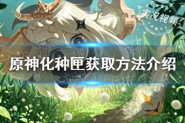 《原神》化种匣怎么获得 化种匣获取方法介绍