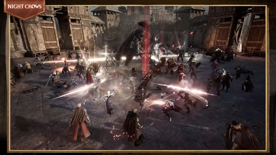 《Night Crows 夜鸦》公开大规模对战介绍影片，体验千人的大阵仗刺激战斗！